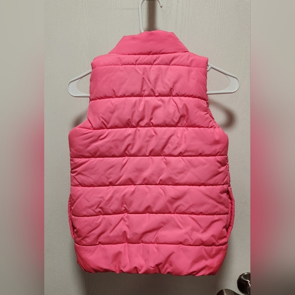 Kids Hot Pink Puma Puffer Vest - Picture 4 of 4